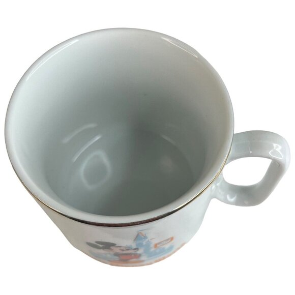 Walt Disney World Mickey Mouse Mug Cinderella Castle Disney Productions Japan - Picture 7 of 8